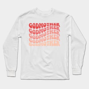 Godmother Retro wavy Long Sleeve T-Shirt